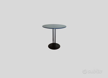 Tavolino rotondo / comodino vintage design moderno