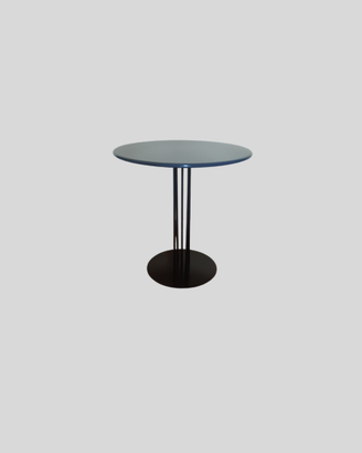 Tavolino rotondo / comodino vintage design moderno