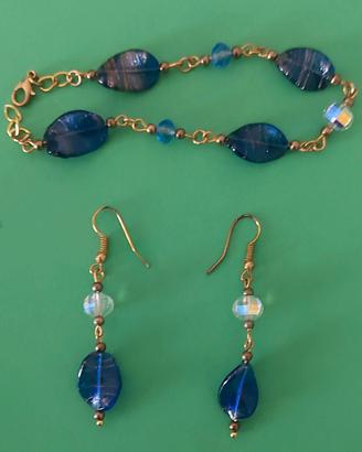 set bracciale e orecchini 