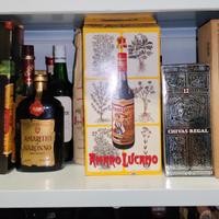 collezione 72 bottiglie liquori vintage nuovi