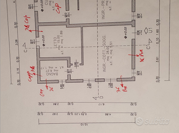 Appartamento monolocale a Gambulaga