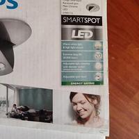 2 faretti design Philips ledino spot led applique