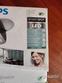 2 faretti design Philips ledino spot led applique