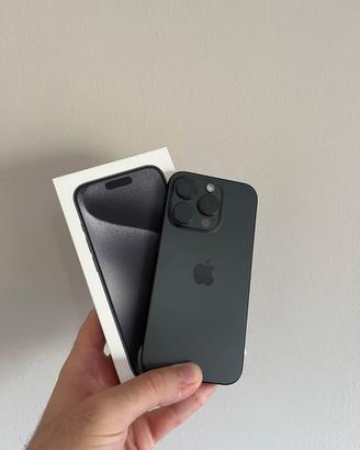 Apple iPhone 15 Pro 128GB NERO BATT.85% COME NUOVO