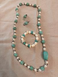 Parure completa turchese