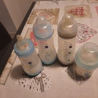 biberon Mam anticolica + biberon Chicco