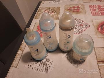 biberon Mam anticolica + biberon Chicco