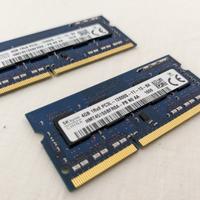 RAM 2x 4GB 8GB DDR3L Notebook