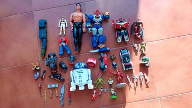 Lotto Per Ricambi Robot E Personaggi