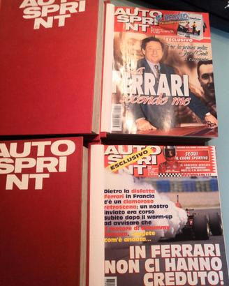 Rivista Autosprint dal 1995 al 2001