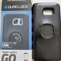 Custodia  QUAD LOCK per cell Galaxy S7 Edge.