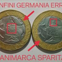 moneta 1000 lire 1997 Conio errato
