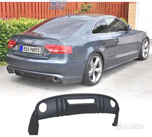 DIFFUSORE PER AUDI A5 COUPE CABRIO 07-11 LOOK RS5