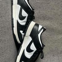 Nike Dunk Low Nere e Bianche 40.5 Nuove, Originali