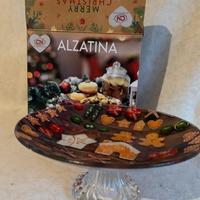 Alzatina vassoio per Natale NUOVO