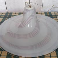 Lampadario in vetro
