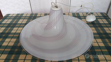 Lampadario in vetro