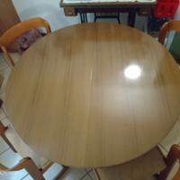 Tavolo rotondo allungabile