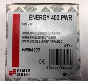 VEMER ENERGY 400PWR VN964300 CONTATORE TRIFASE