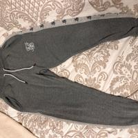 Pantaloni SikSilk Uomo tuta grigio M