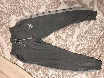 Pantaloni SikSilk Uomo tuta grigio M