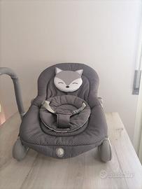 CHICCO sedia dondolo baloon dots bimbi usato