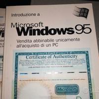 software windows 95 98 XP originale collezione