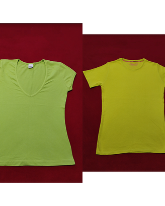 Tshirt verde chiaro per donna