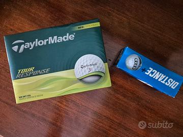 palline golf mai usate in confezione originale
