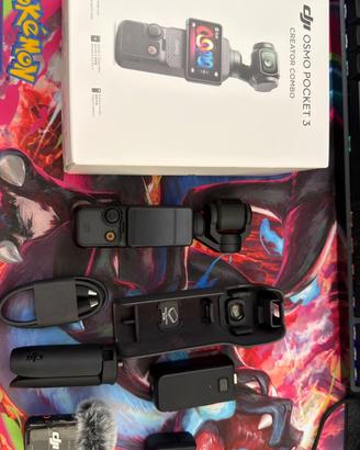 Dji Osmo pocket 3 creator combo + filtri K&F + acc
