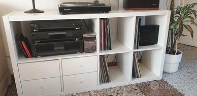 Mobile kallax porta impianto stereo