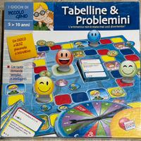 Lisciani Tabelline & Problemini gioco educativo