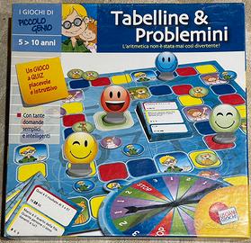 Lisciani Tabelline & Problemini gioco educativo
