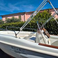 barca open rascala blu e blu Mercury 40cv 