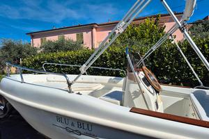 barca open rascala blu e blu Mercury 40cv 