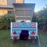 Carrello apendice trasporto cani
