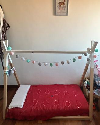 Lettino a capanna Montessori