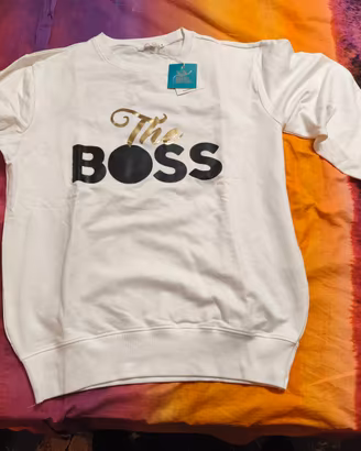 Felpa "the boss"