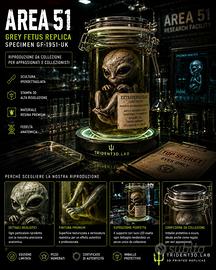 Action Figures  extraterrstre razza Grigio