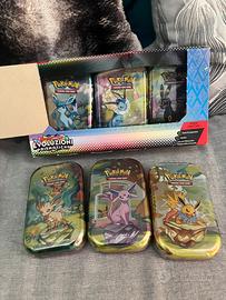 Pokèmon Evoluzioni Prismatiche x6 Tin sealed