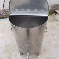 Serbatoio inox 120l con rubinetto