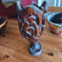 centro tavola in tek