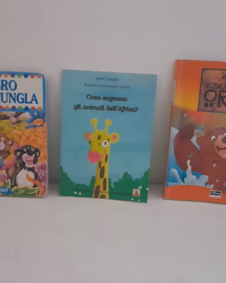 3 libri Disney, Il Libro della giungla e Favole de