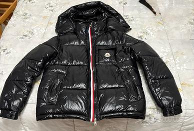 Piumino moncler nero lucido