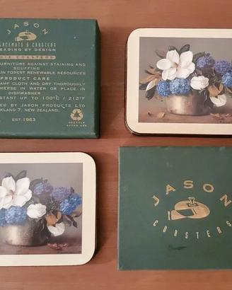 Jason New Zeland, set di sottobicchieri artistici
