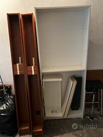 Libreria e 2 porta cd ikea serie Billy già montati