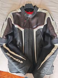 Giacca moto pelle vintage