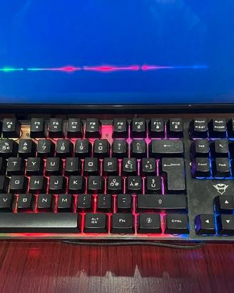 Tastiera + Mouse Trust GXT gaming retroilluminati