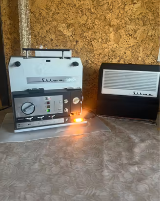 PROIETTORE SILMA BIVOX DOPPIO AUDIO 8+SUPER 8mm.