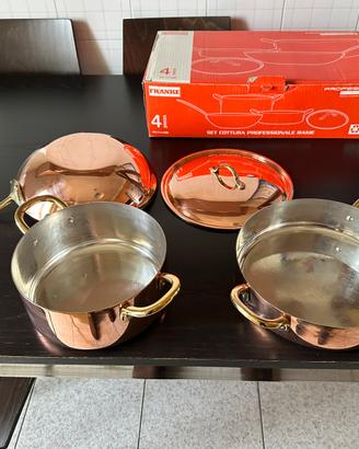 Pentole in rame Franke Professional